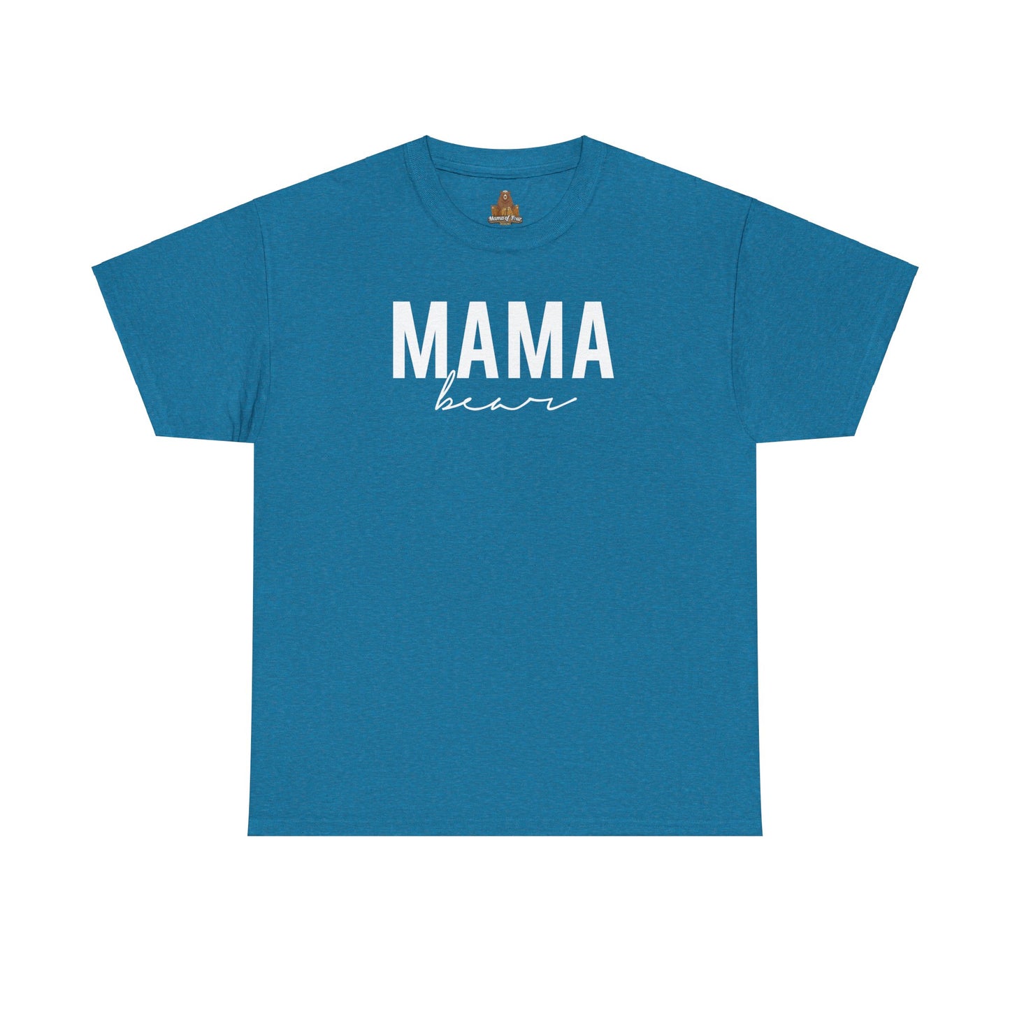 Mama Bear - Unisex Tee, Family Bear Claw Shirt, Mom Graphic T-shirt, Casual Top for Her, Gift Idea