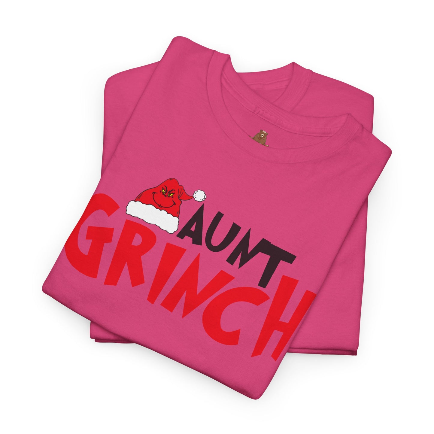 Aunt Grinch - Unisex Heavy Cotton Tee