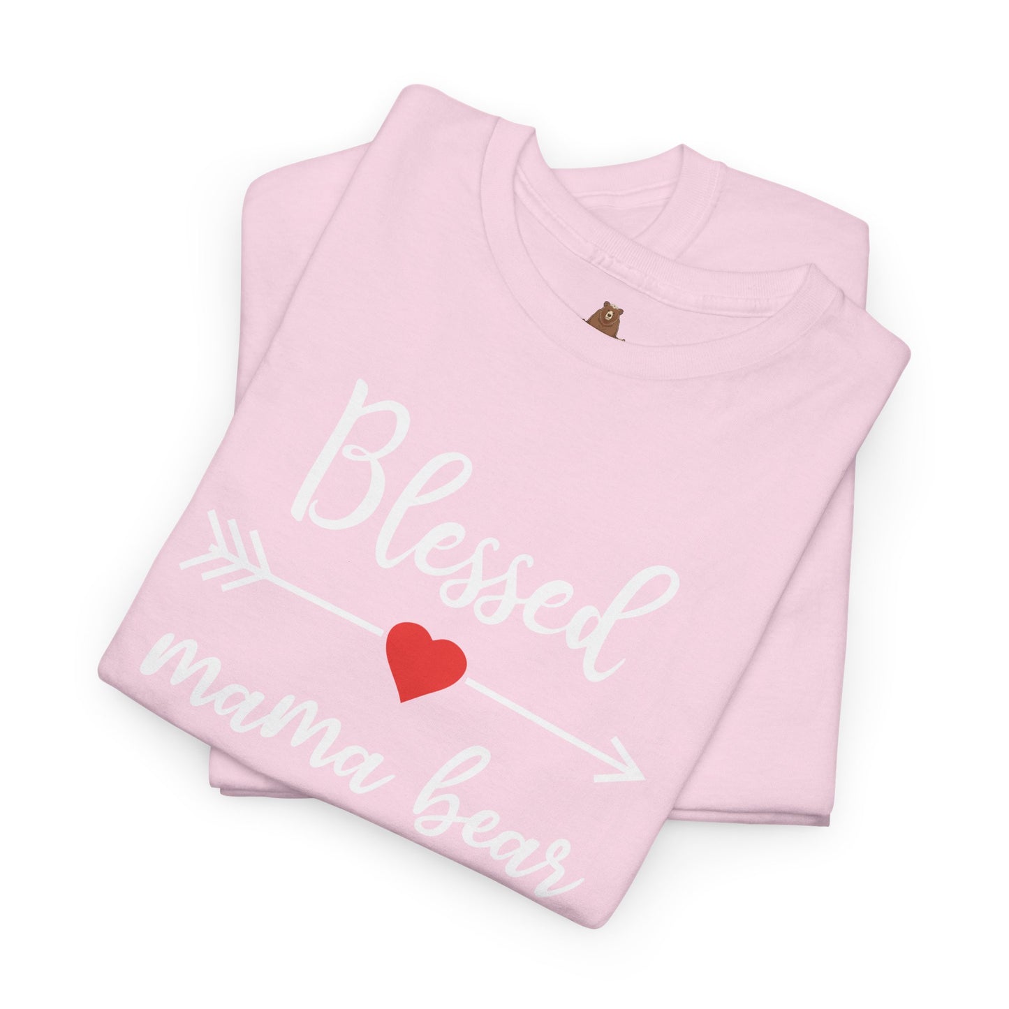 Blessed Mama Bear T-Shirt, Mom Gift, Mother's Day Shirt, Family Apparel, Cute Tee