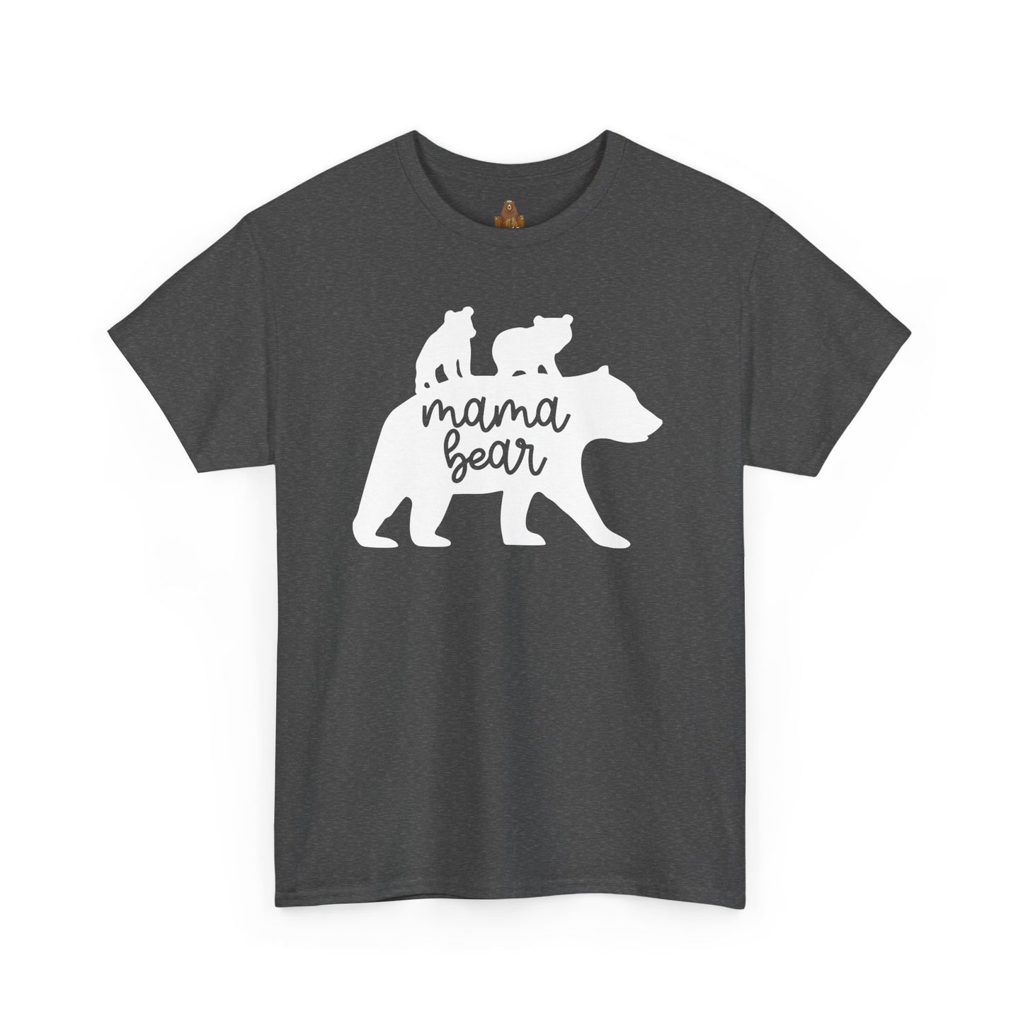 Mama Bear with Cubs Unisex Tee, Family Bear Shirt, Mama Bear Cub T-Shirt, Mother's Day Gift, Nature Lover Shirt