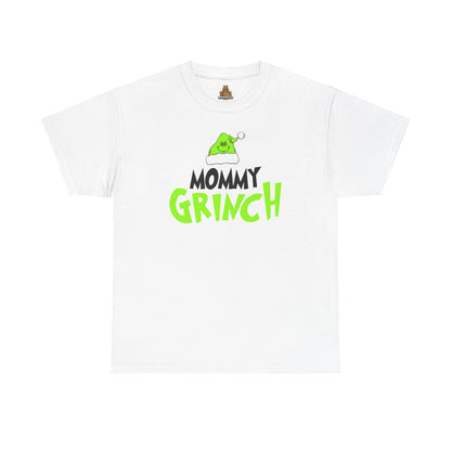 Mommy Grinch - Unisex Heavy Cotton Tee