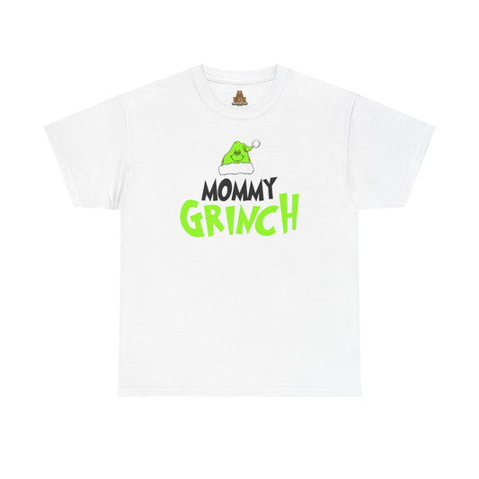 Mommy Grinch - Unisex Heavy Cotton Tee