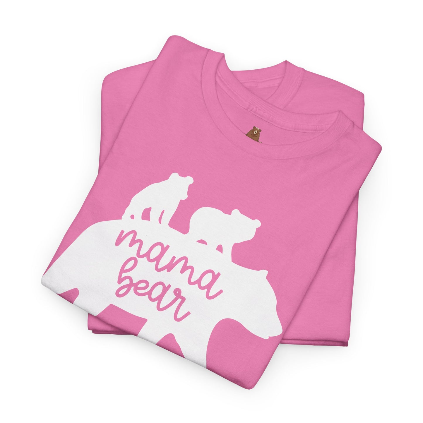 Mama Bear with Cubs Unisex Tee, Family Bear Shirt, Mama Bear Cub T-Shirt, Mother's Day Gift, Nature Lover Shirt