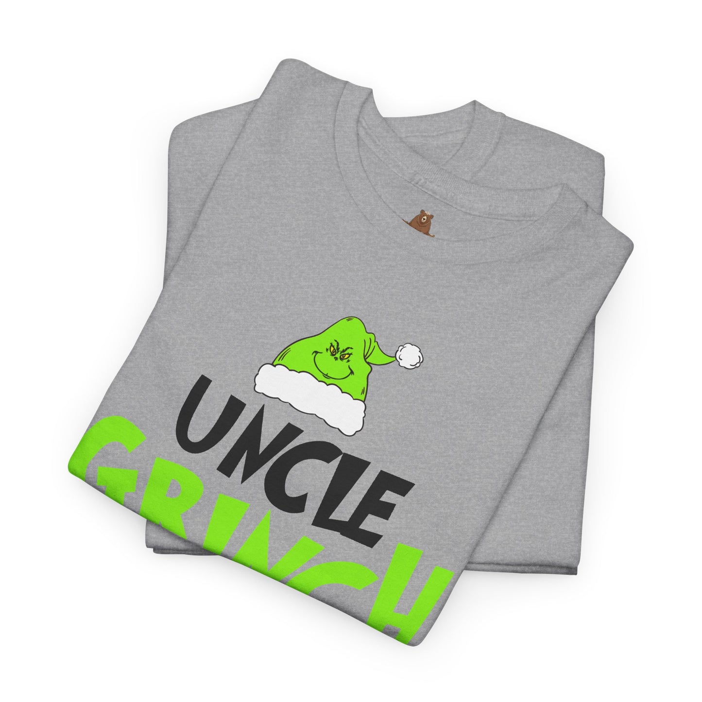 Uncle Grinch - Unisex Heavy Cotton Tee