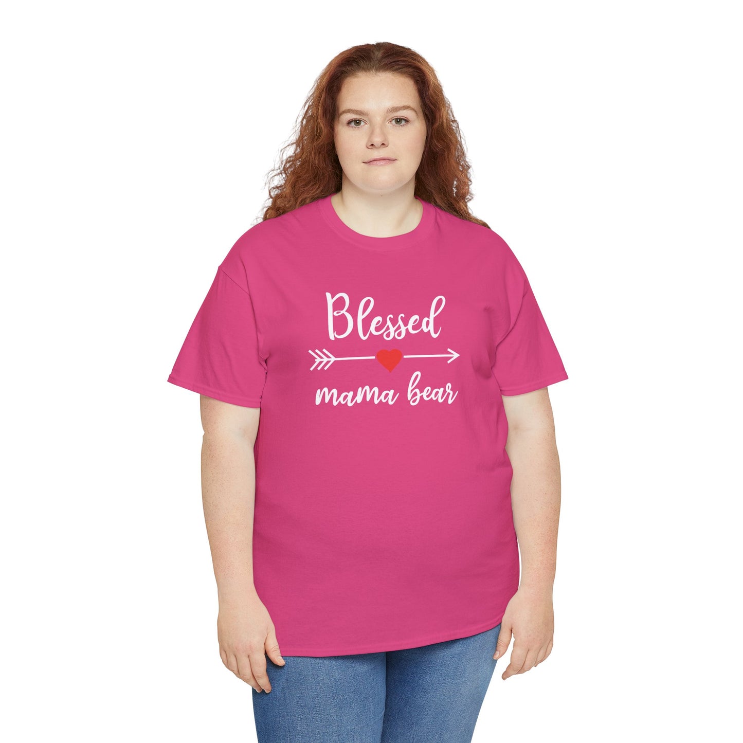 Blessed Mama Bear T-Shirt, Mom Gift, Mother's Day Shirt, Family Apparel, Cute Tee