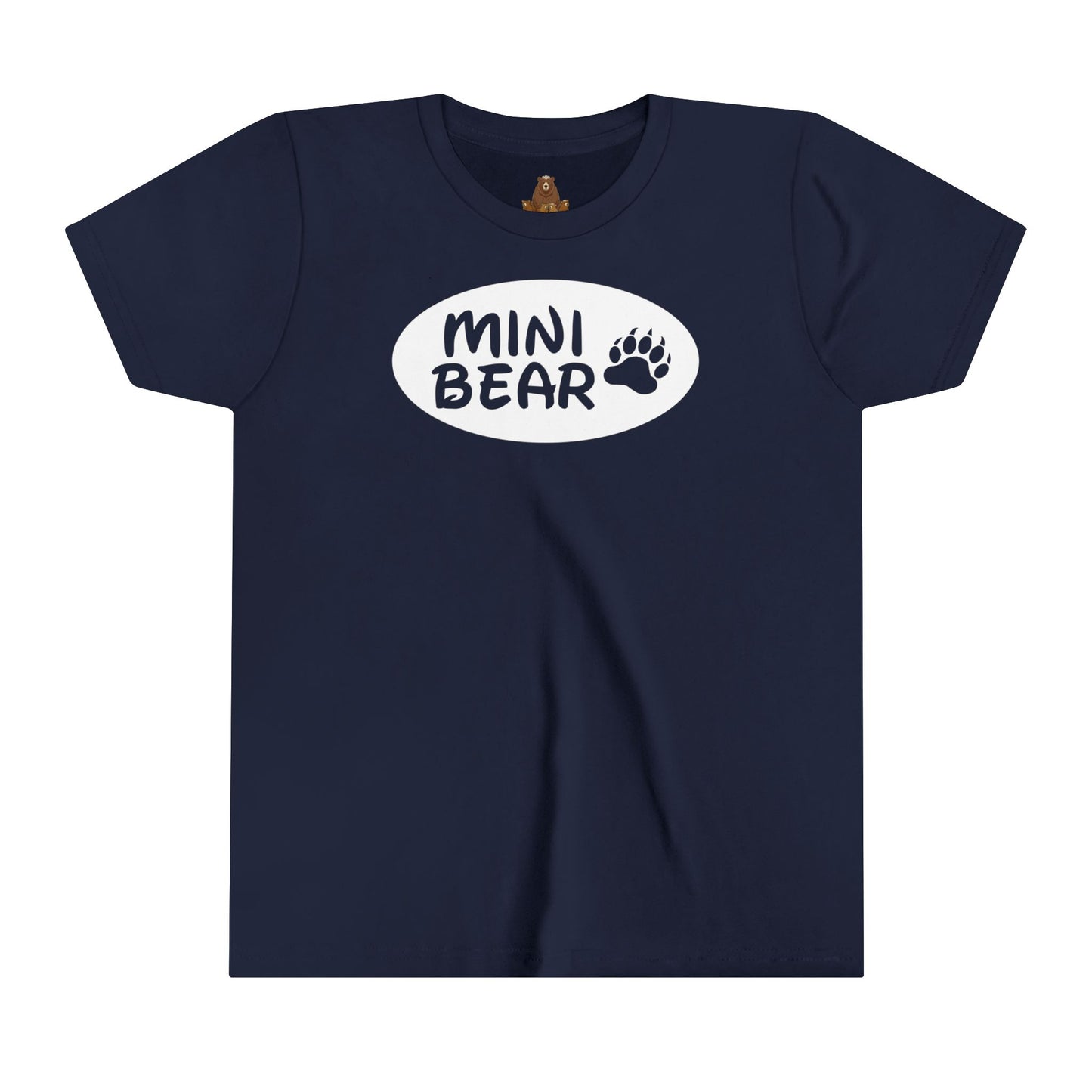 Mini Bear Youth, Matching Family Shirts, Kids T-Shirt, Cute Children's Top, Family Outfit, Bear Lover Gift