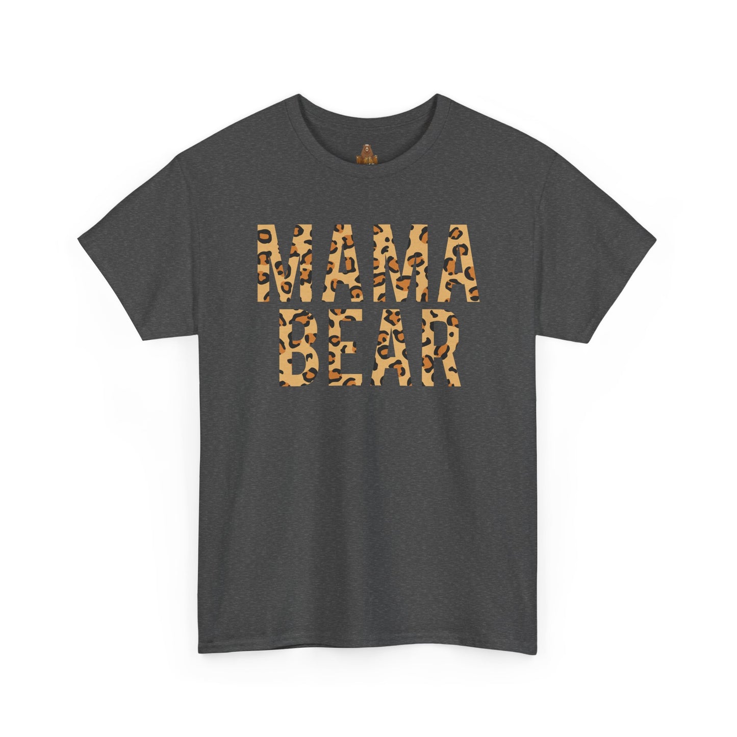 Animal Print Mama Bear T-Shirt, Bear Print Tee, Family Bear Shirt, Cute Animal Graphic Tee, Mother's Day Gift