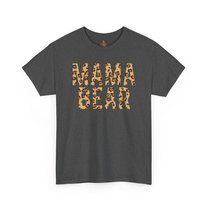 Animal Print Mama Bear T-Shirt, Bear Print Tee, Family Bear Shirt, Cute Animal Graphic Tee, Mother's Day Gift
