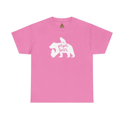 Papa Bear with Cubs T-Shirt, Daddy Tee, Father's Day Gift, Family Matching Shirt, Dad Birthday Present