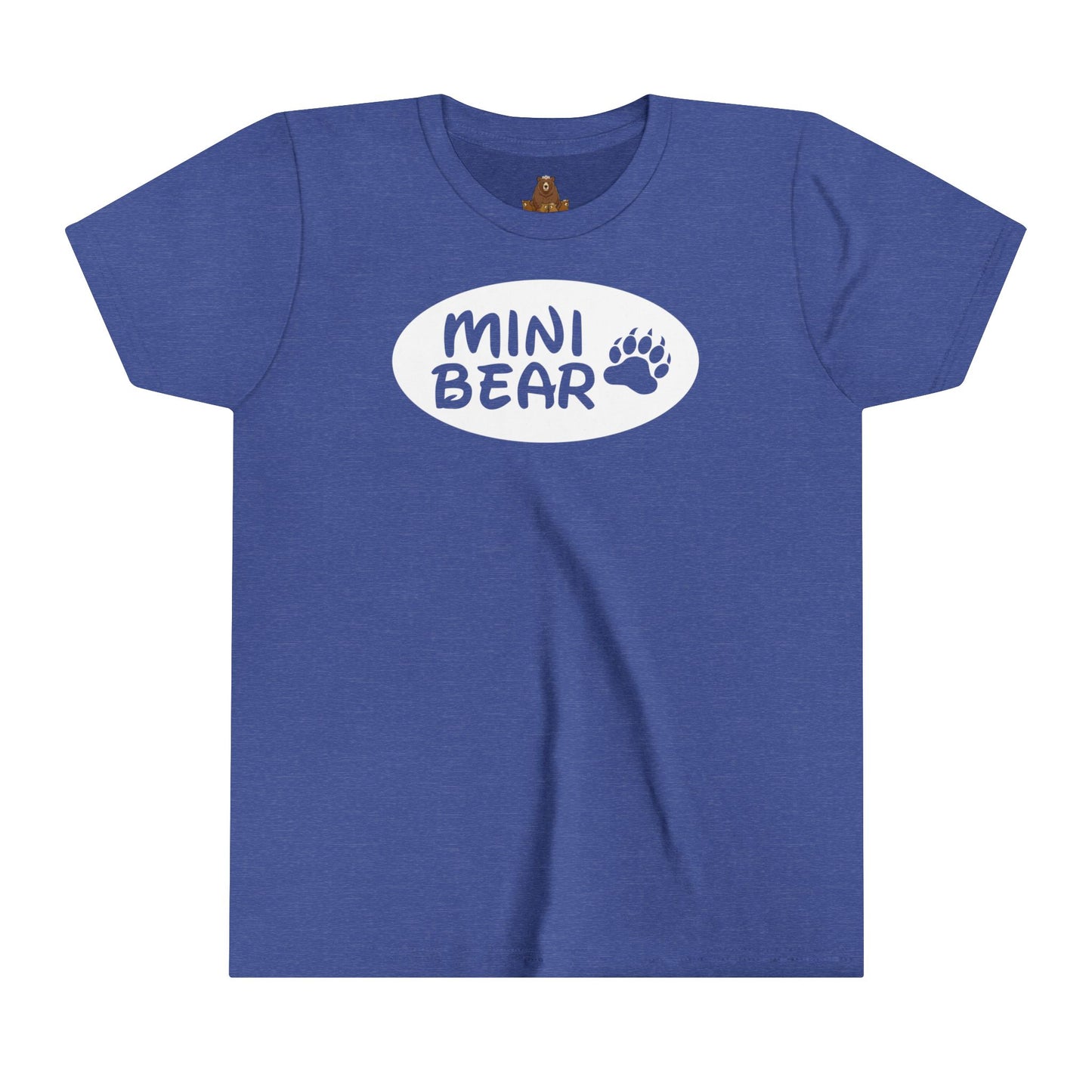 Mini Bear Youth, Matching Family Shirts, Kids T-Shirt, Cute Children's Top, Family Outfit, Bear Lover Gift