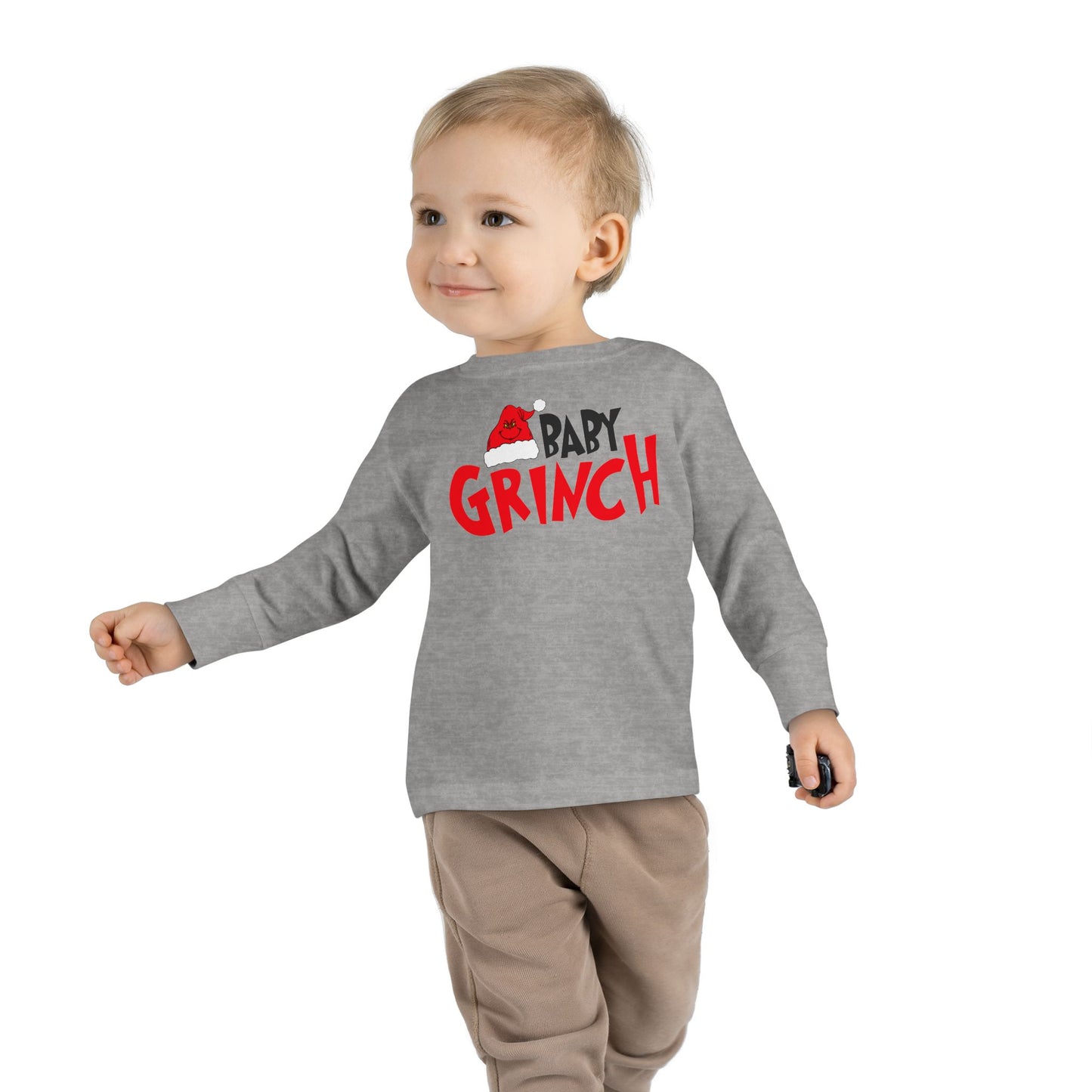 Baby Grinch - Toddler Long Sleeve Tee