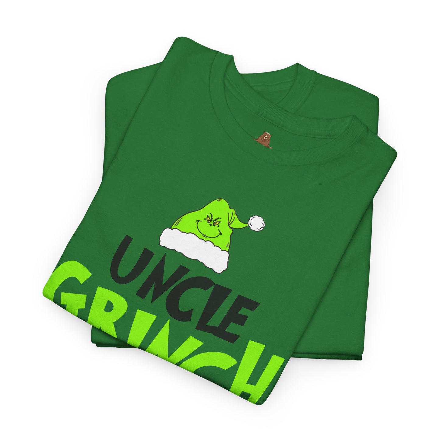 Uncle Grinch - Unisex Heavy Cotton Tee