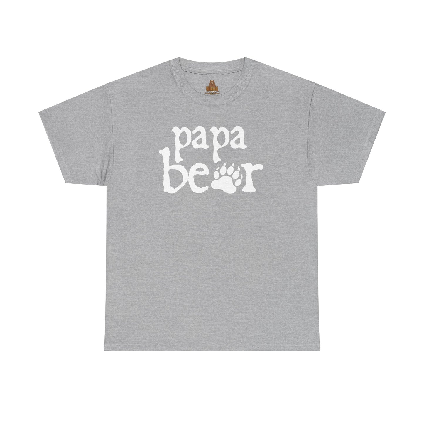 Papa Bear T-Shirt, Daddy Tee, Father's Day Gift, Family Matching Shirt, Dad Birthday Present