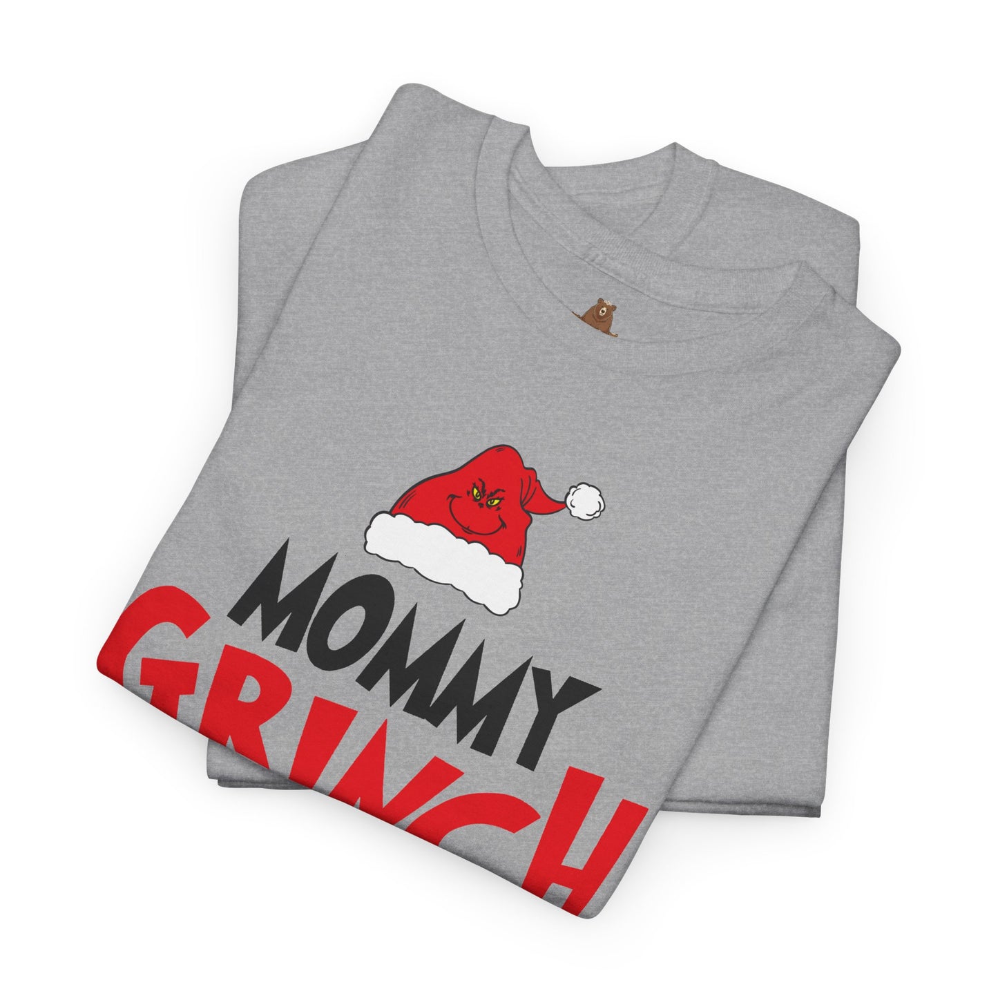 Mommy Grinch - Unisex Heavy Cotton Tee