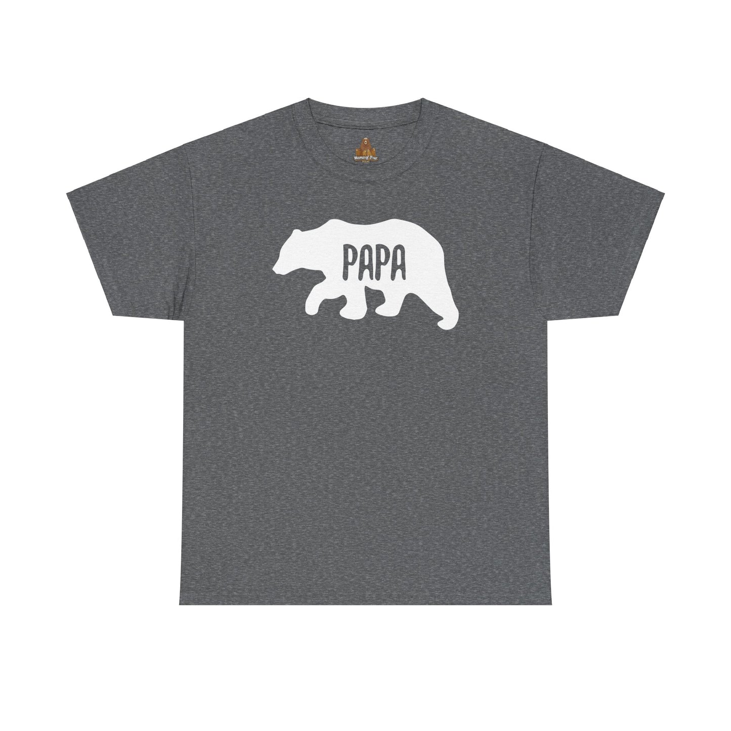 Papa Bear - Unisex Shirt - Family Matching Tee, Fathers Day Gift, Dad Bear T-Shirt, Gender Neutral Top, Bear Lover Apparel