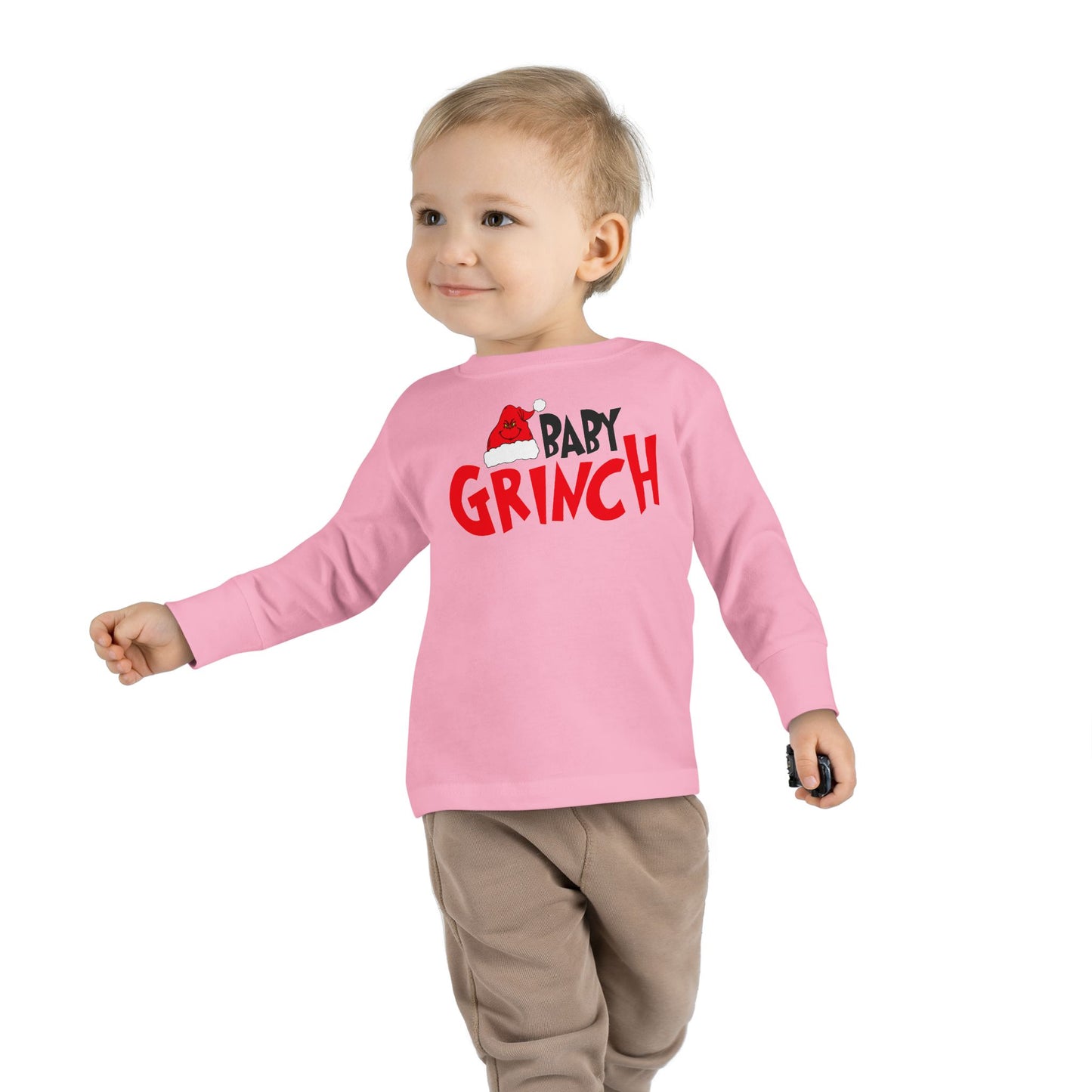 Baby Grinch - Toddler Long Sleeve Tee