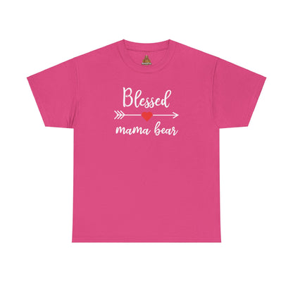 Blessed Mama Bear T-Shirt, Mom Gift, Mother's Day Shirt, Family Apparel, Cute Tee