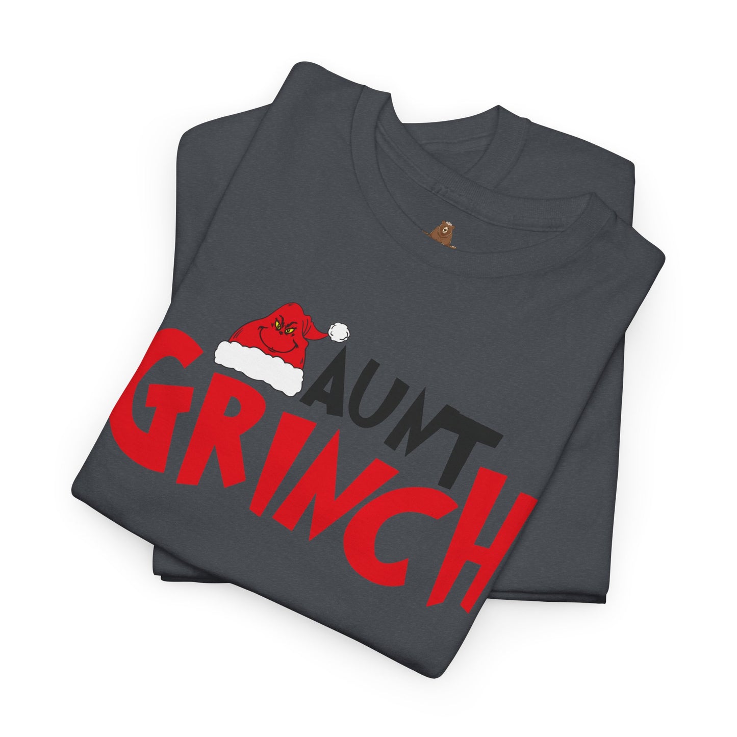 Aunt Grinch - Unisex Heavy Cotton Tee