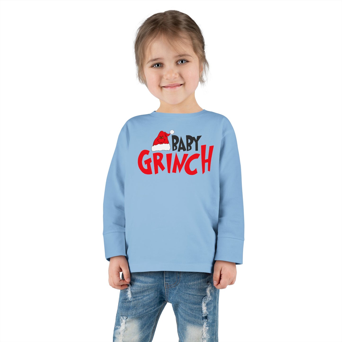 Baby Grinch - Toddler Long Sleeve Tee