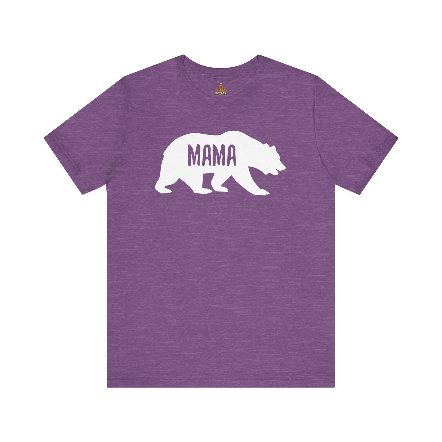 Mama Bear Graphic Tee, Women's Shirt, Crew Neck Top, Loose Fit T-Shirt, Short Sleeve Blouse, Summer Apparel