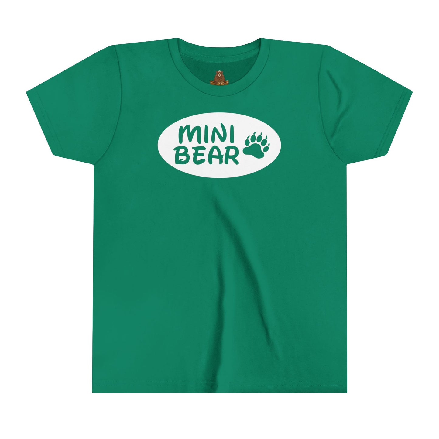 Mini Bear Youth, Matching Family Shirts, Kids T-Shirt, Cute Children's Top, Family Outfit, Bear Lover Gift