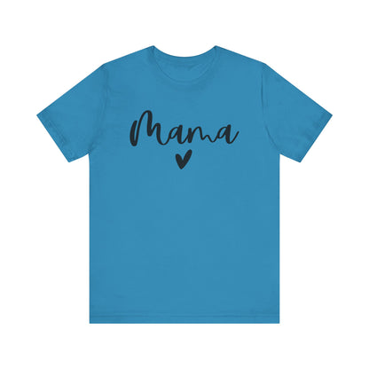 Mama Shirt Heart, Mother's Day Tee, Parent Tshirt, Family Love Gift, Valentine's Top