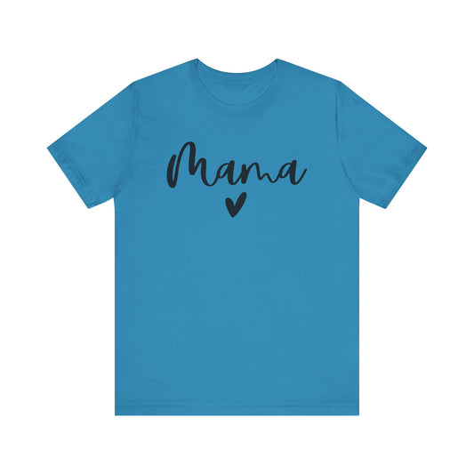 Mama Shirt Heart, Mother's Day Tee, Parent Tshirt, Family Love Gift, Valentine's Top