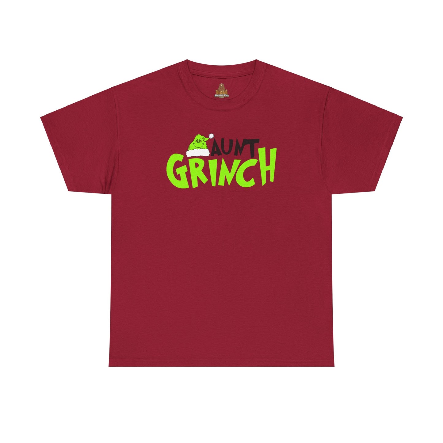 Aunt Grinch - Unisex Heavy Cotton Tee