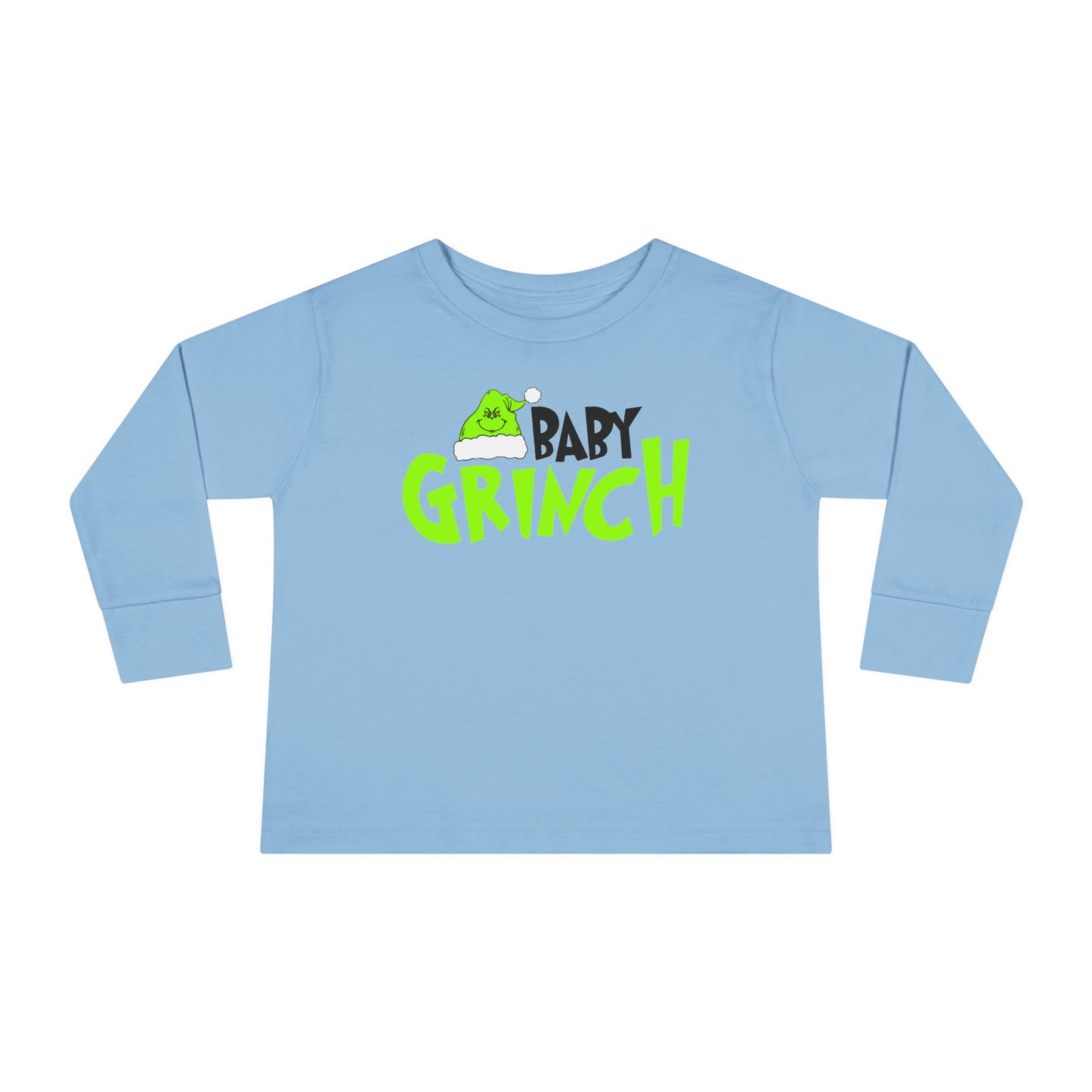 Baby Grinch - Toddler Long Sleeve Tee