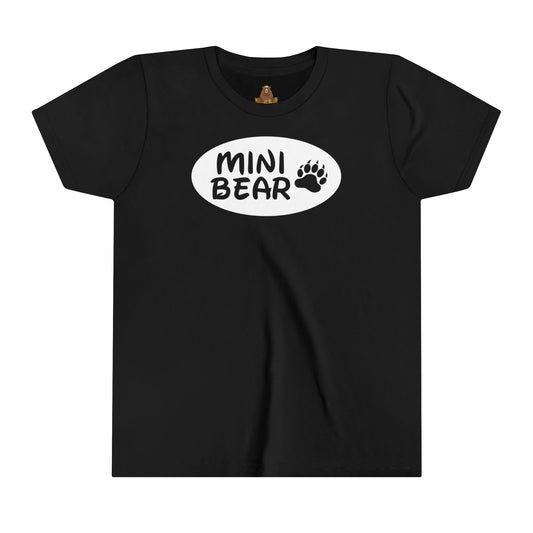 Mini Bear Youth, Matching Family Shirts, Kids T-Shirt, Cute Children's Top, Family Outfit, Bear Lover Gift