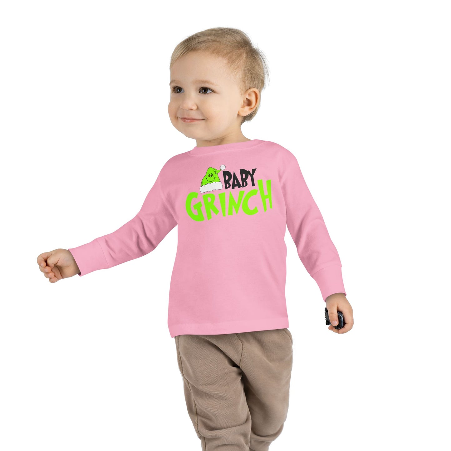 Baby Grinch - Toddler Long Sleeve Tee