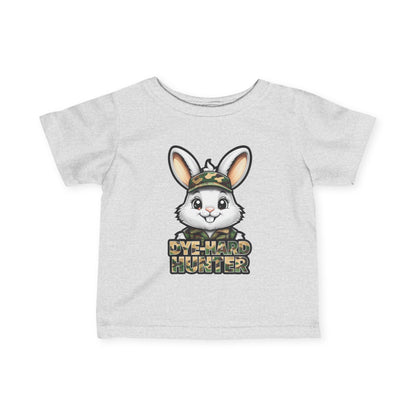 Dye-Hard Hunter Infant Tee - Cute Bunny T-Shirt for Little Outdoorsy Kids