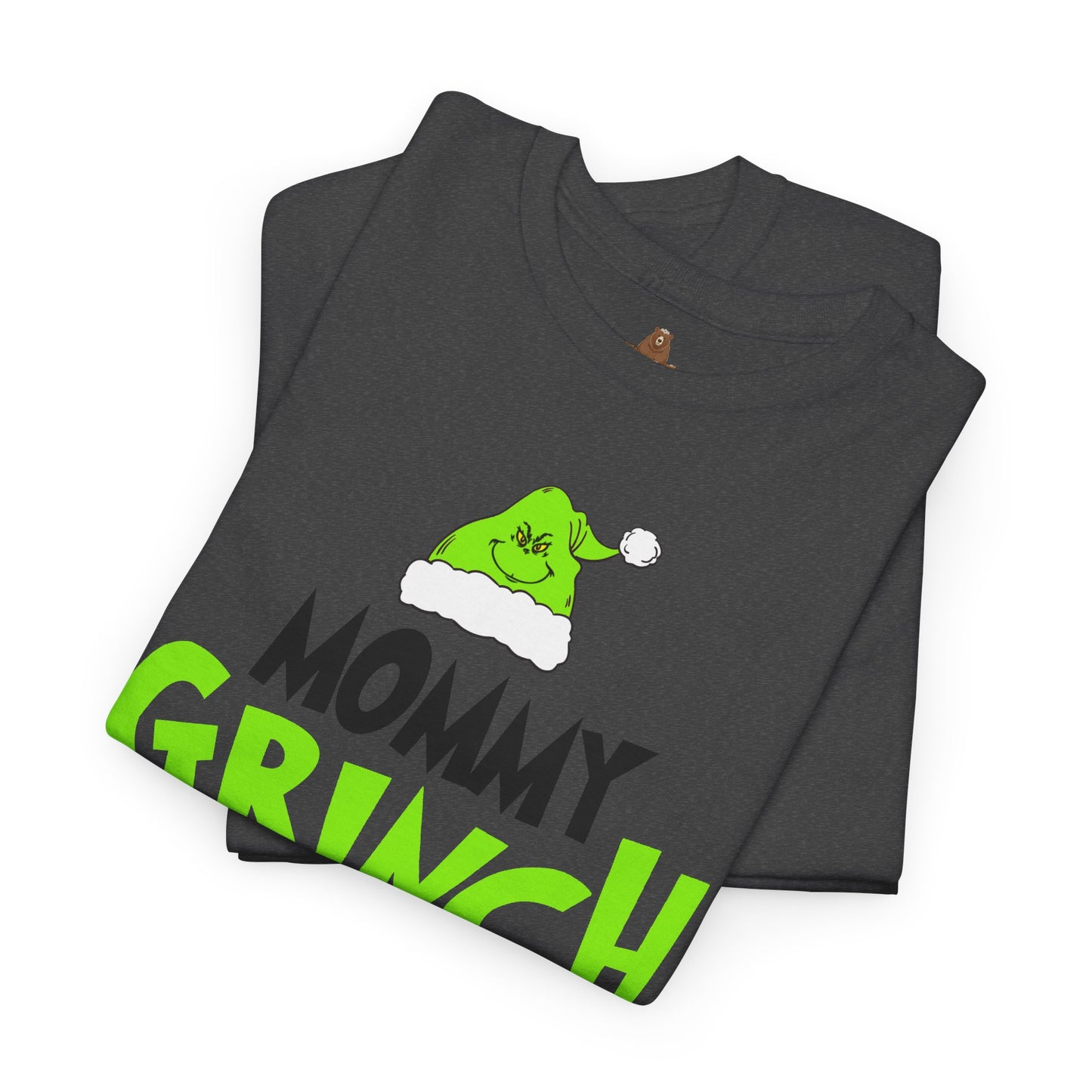 Mommy Grinch - Unisex Heavy Cotton Tee