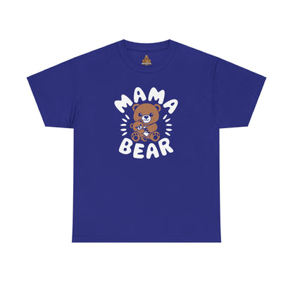 Mama Bear with a Cute Teddy Bear - T-Shirt, Mom Gift, Mother's Day Shirt, Family Apparel, Cute Tee