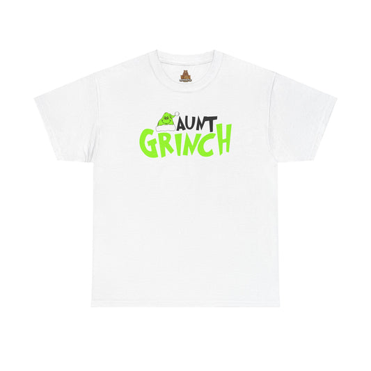 Aunt Grinch - Unisex Heavy Cotton Tee