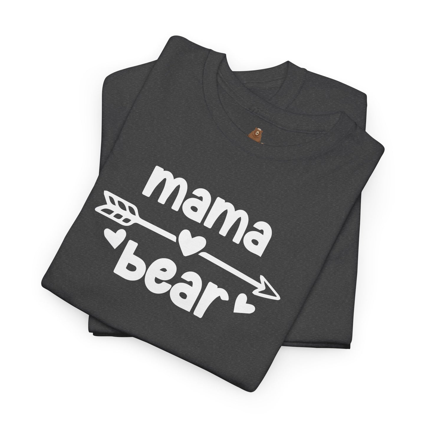 Mama Bear with Sunglasses - Unisex Tee, Family Bear Claw Shirt, Mom Graphic T-shirt, Casual Top for Her, Gift Idea