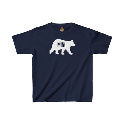 Mini Bear Kids Tshirt, Children's Tee, Cute Animal Shirt, Youth Clothing, Fun Graphic Top for Boys and Girls