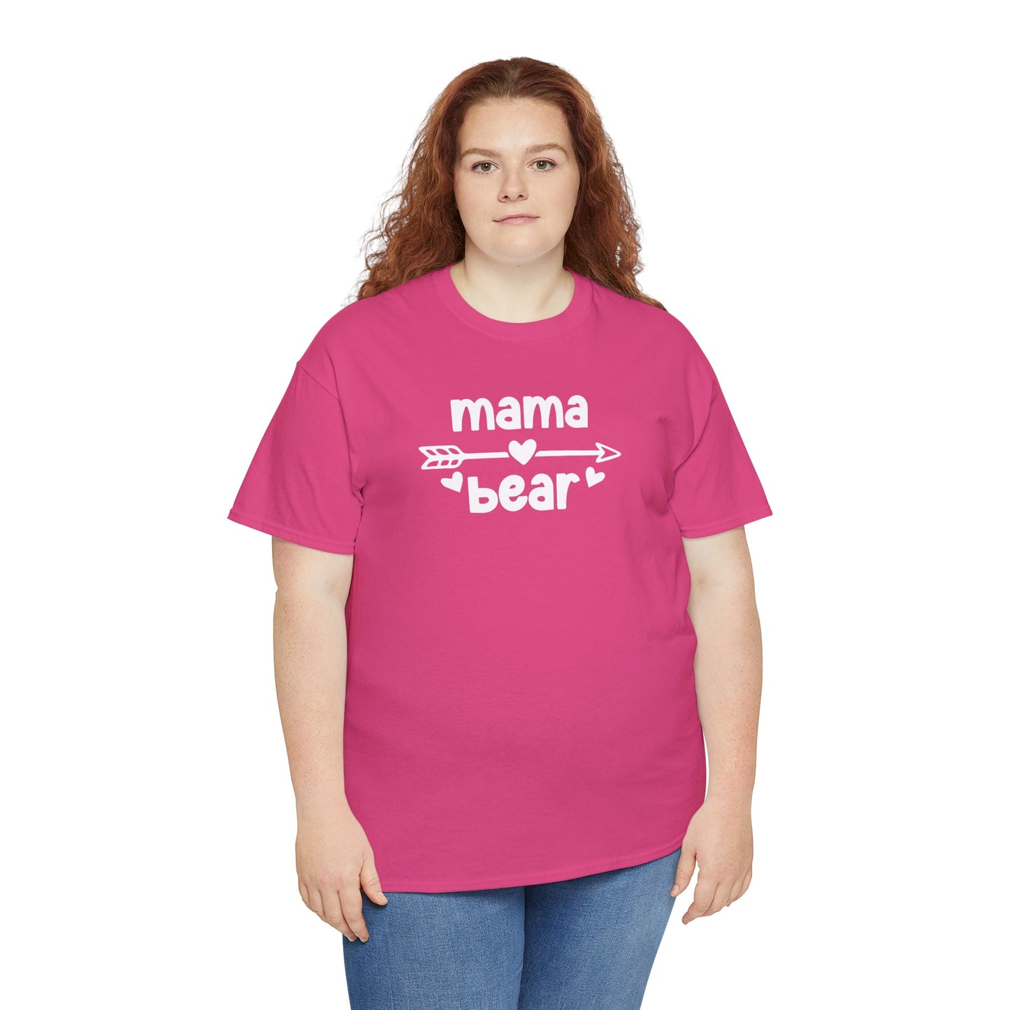 Mama Bear with Sunglasses - Unisex Tee, Family Bear Claw Shirt, Mom Graphic T-shirt, Casual Top for Her, Gift Idea