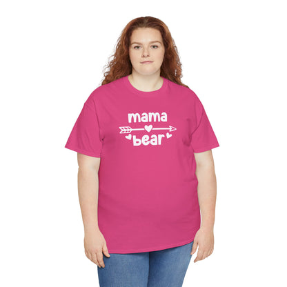 Mama Bear with Sunglasses - Unisex Tee, Family Bear Claw Shirt, Mom Graphic T-shirt, Casual Top for Her, Gift Idea