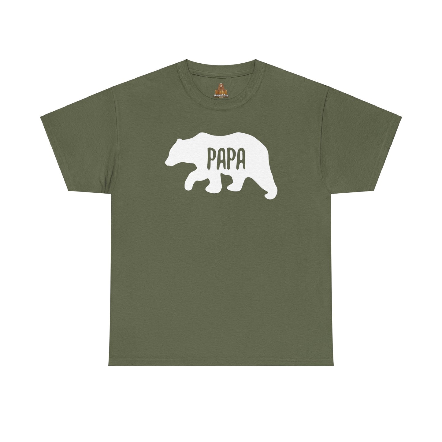 Papa Bear - Unisex Shirt - Family Matching Tee, Fathers Day Gift, Dad Bear T-Shirt, Gender Neutral Top, Bear Lover Apparel