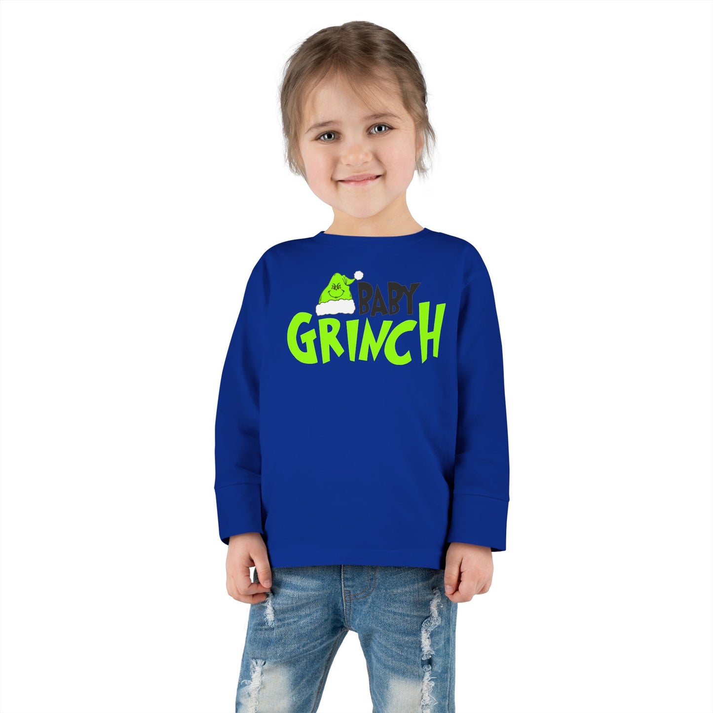 Baby Grinch - Toddler Long Sleeve Tee