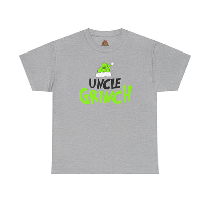Uncle Grinch - Unisex Heavy Cotton Tee