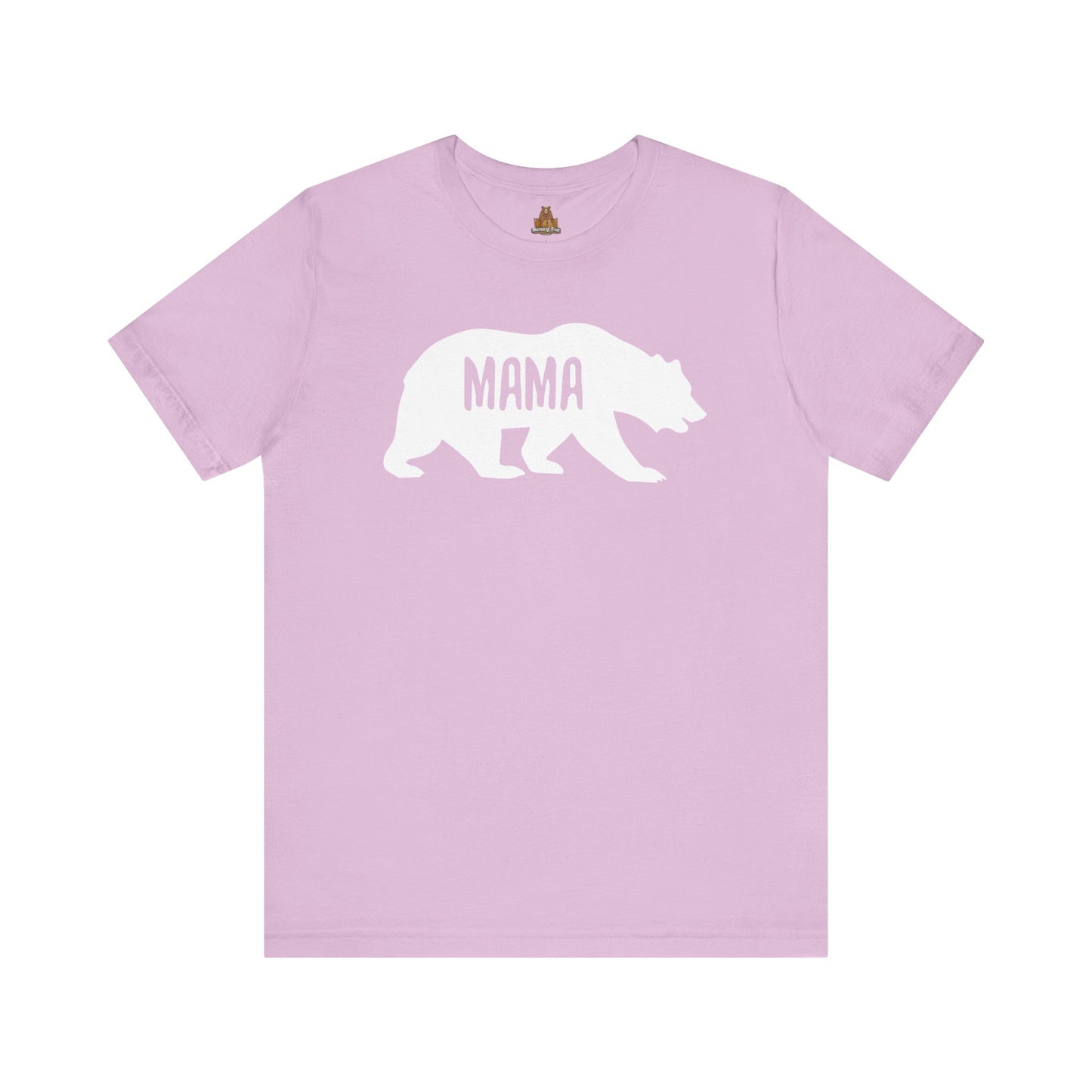 Mama Bear Graphic Tee, Women's Shirt, Crew Neck Top, Loose Fit T-Shirt, Short Sleeve Blouse, Summer Apparel