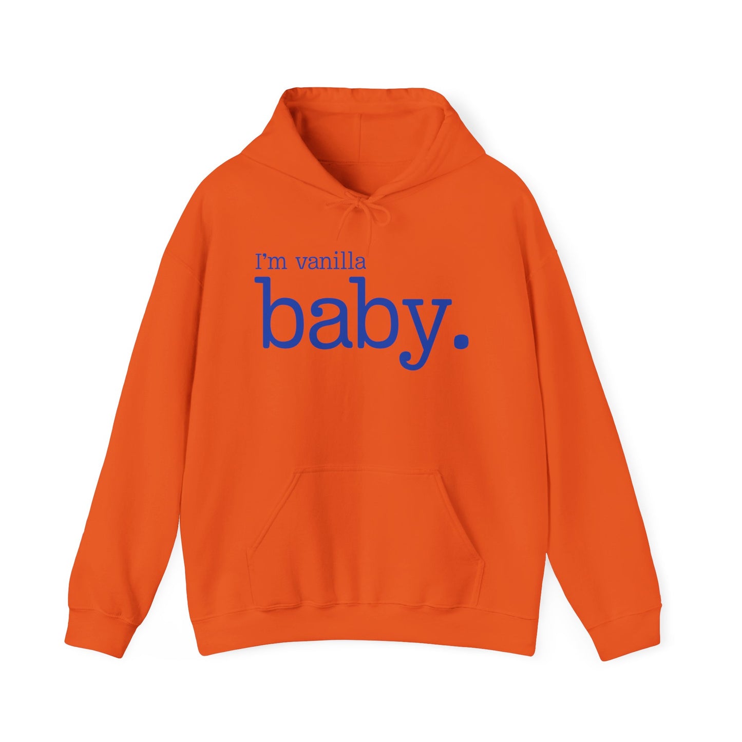 Vanilla Baby Hooded Sweatshirt - Unisex, Cozy Pullover, Warm Jumper, Comfy Top, Gender Neutral, Vanilla Lovers Gift