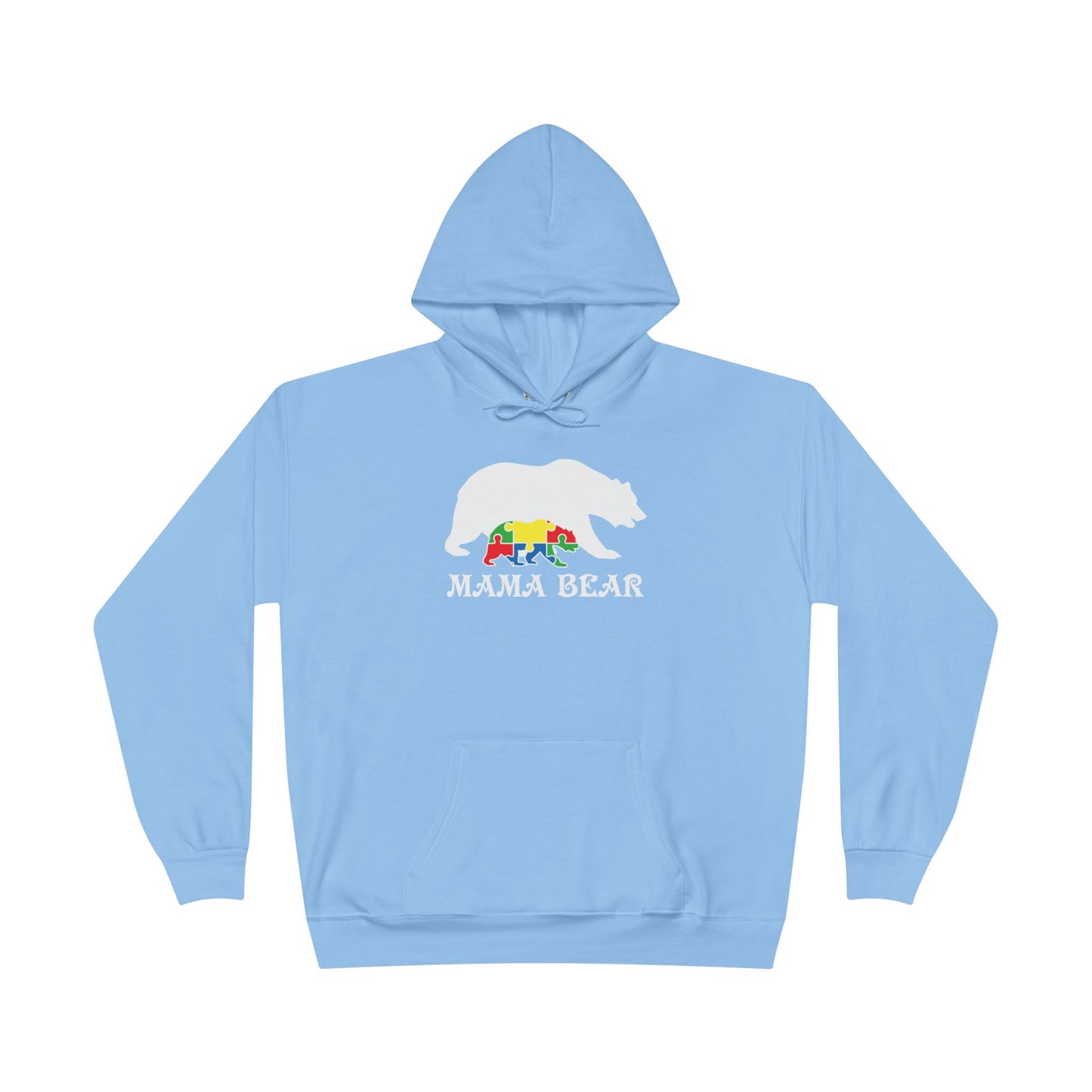 Autism Mama Bear - Pullover Hoodie Sweatshirt