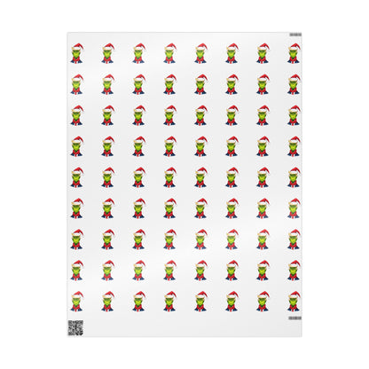 Donald Trump Wrapping Paper | Festive Donald Trump Gift Wrap for the Holidays, Unique Trump-Themed Christmas Wrap