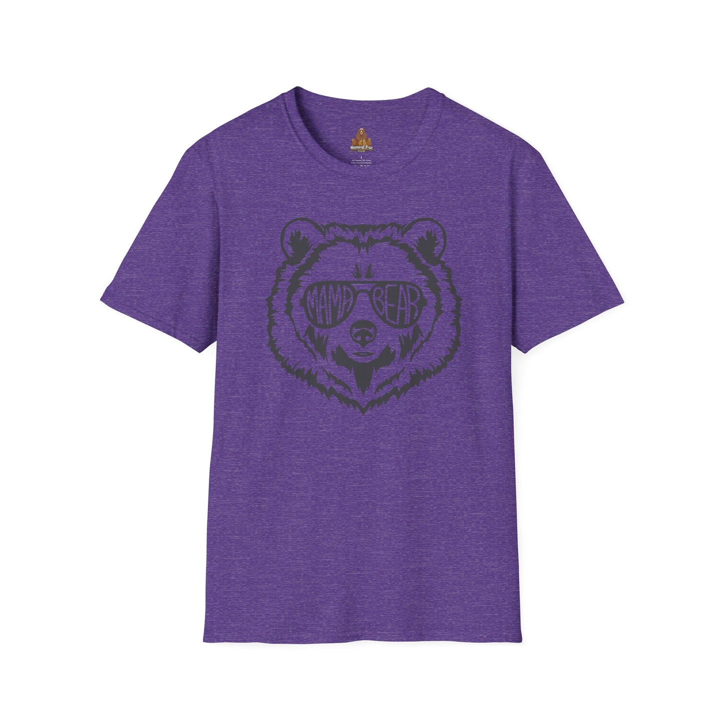 Mama Bear Sunglasses T-Shirt, Mother's Day Gift, Mom Life Tee, Family Matching Shirt, Cute Graphic Tee