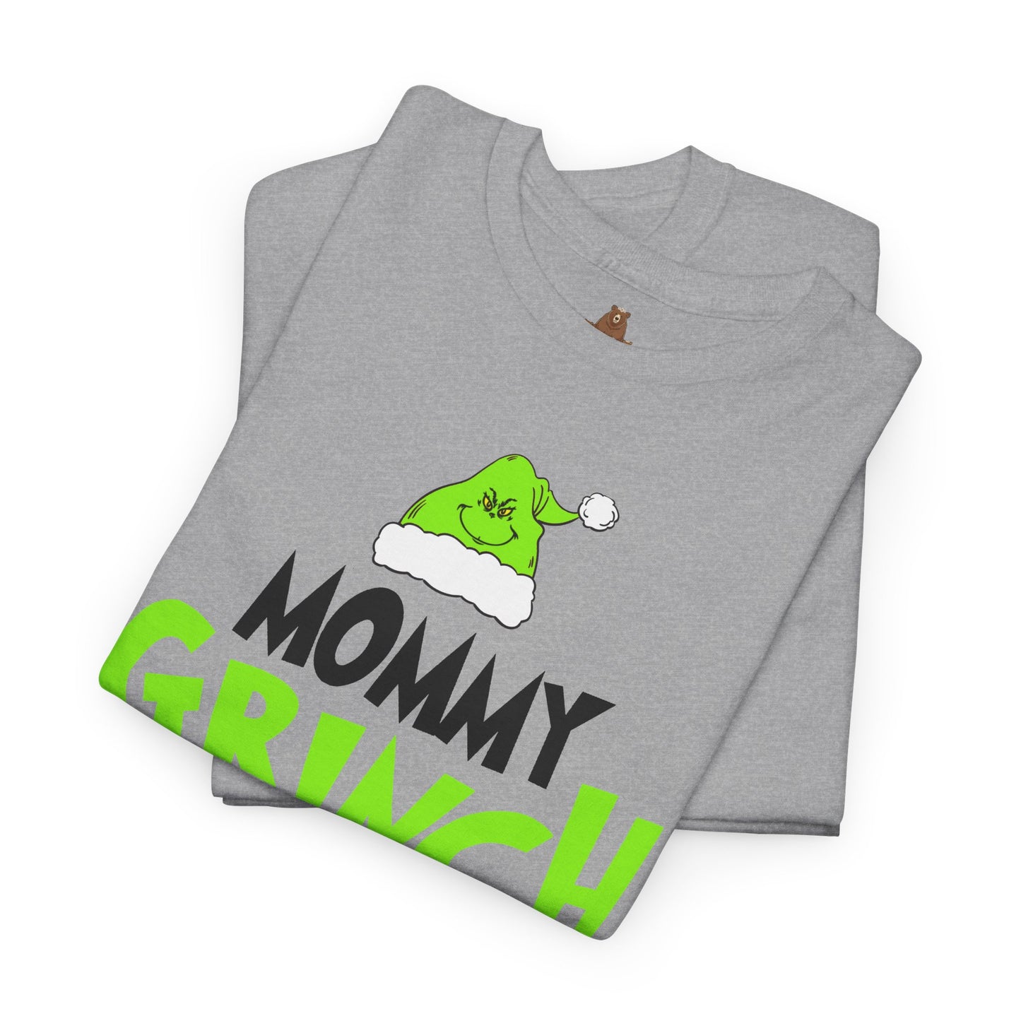 Mommy Grinch - Unisex Heavy Cotton Tee