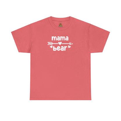 Mama Bear with Sunglasses - Unisex Tee, Family Bear Claw Shirt, Mom Graphic T-shirt, Casual Top for Her, Gift Idea