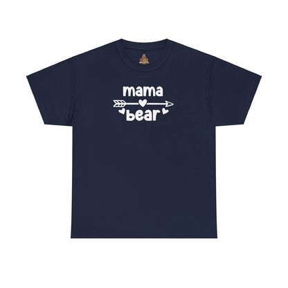 Mama Bear with Sunglasses - Unisex Tee, Family Bear Claw Shirt, Mom Graphic T-shirt, Casual Top for Her, Gift Idea
